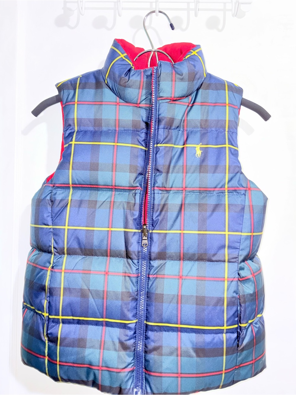 Boys Reversible Ralph Lauren Vest 8-10